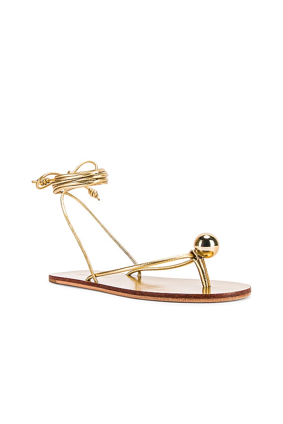 view 2 of 5 SANDALES ELAINE in Gold