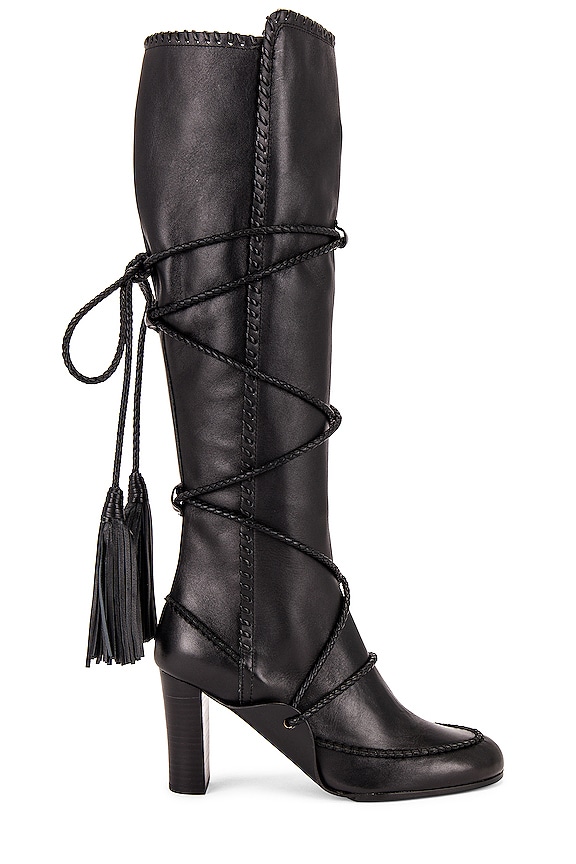 view 1 of 5 Atlas Mocassin Boot in Raven