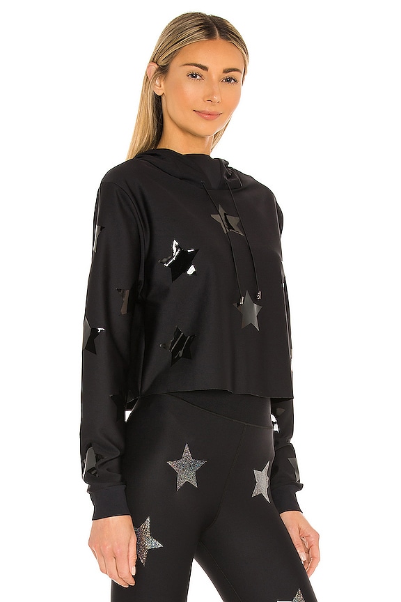 view 2 of 4 Star Sweatshirt in Nero Patent