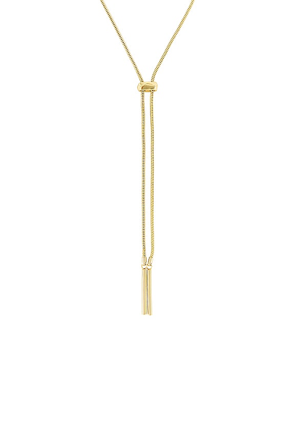 view 2 of 2 Thin Air Necklace in Gold