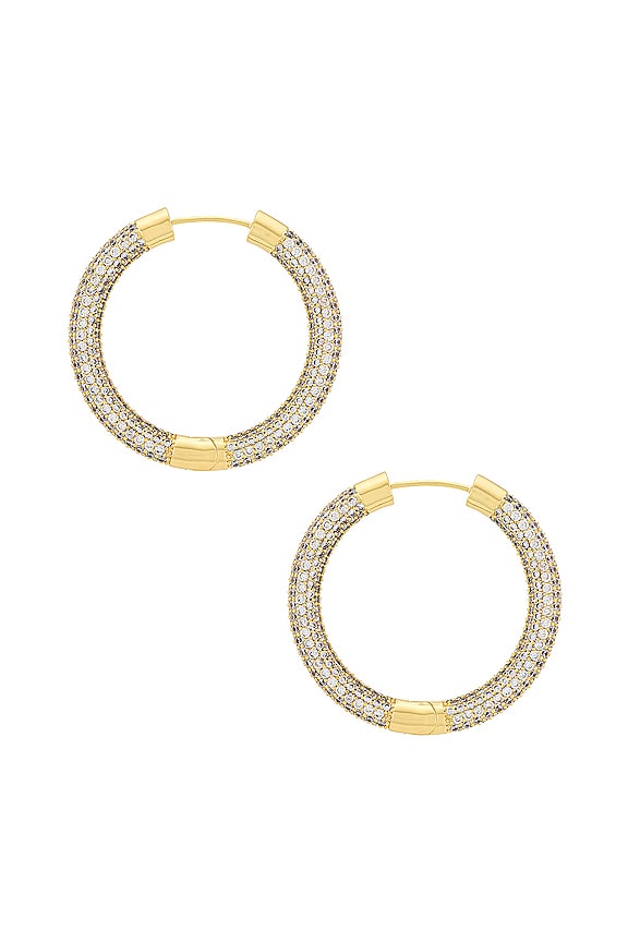 view 2 of 3 HIGH STATUS フープ in Gold