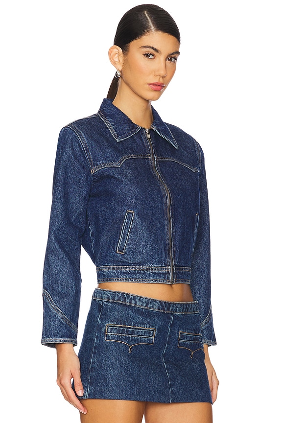 view 2 of 4 Bandit Jacket in Dark Indigo