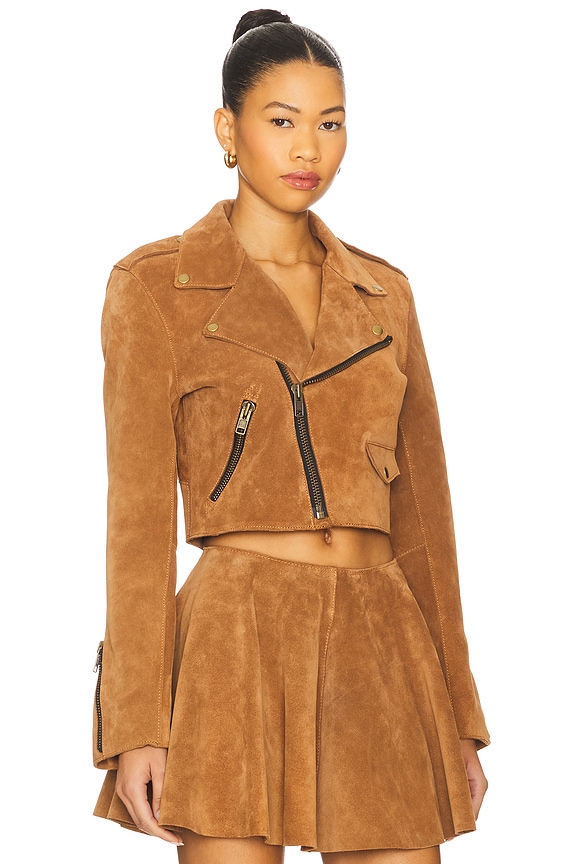 view 2 of 4 Sugar High Moto Jacket in Emperador