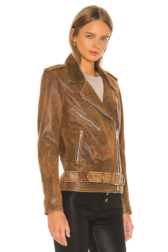 view 2 of 4 Lightweight Easy Rider Jacket in Distressed Brown