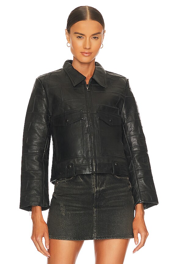 view 2 of 5 BLOUSON VIXEN in Black