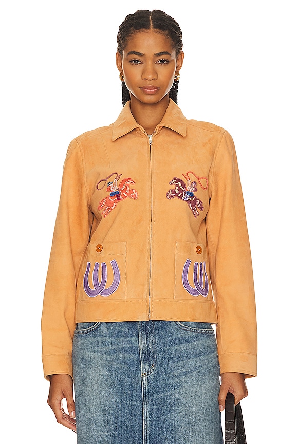 view 2 of 6 Come What May Jacket in Candle