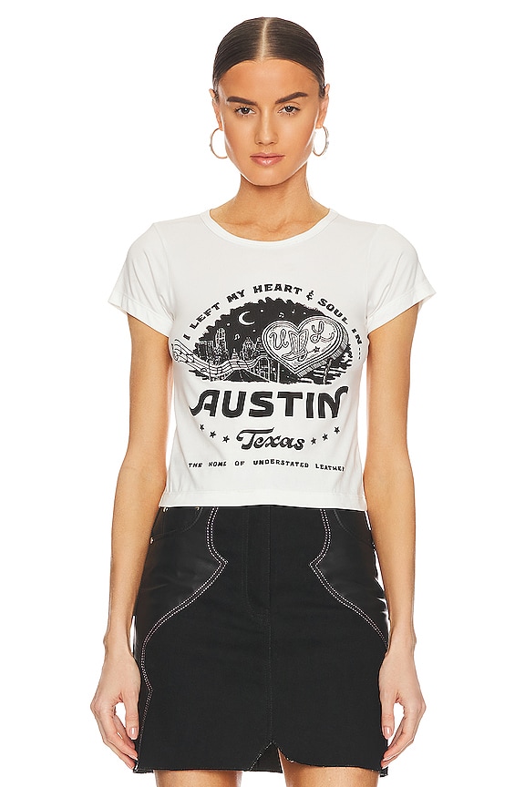 view 2 of 4 Heart & Soul Baby Tee in White