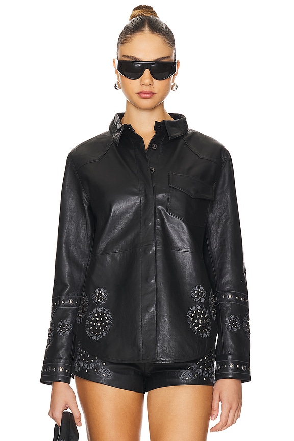 view 2 of 6 Reflection Shirt in Black
