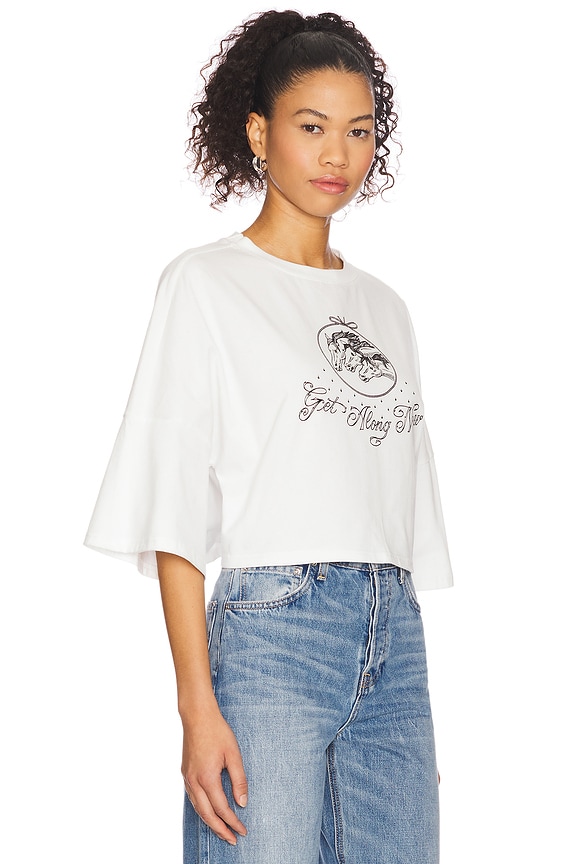 view 2 of 4 x REVOLVE Get Along Crop Top in White