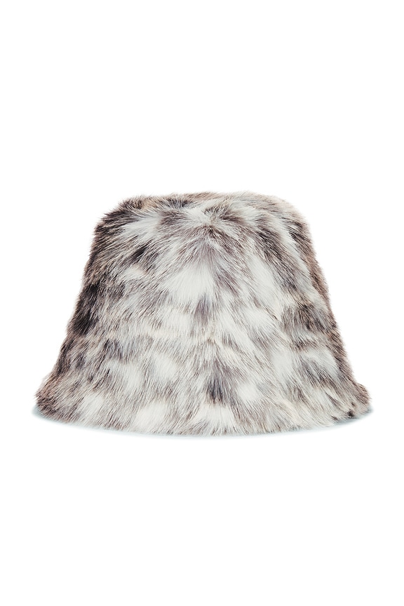 view 2 of 3 Yeoman Bucket Hat in Dark Leopard in Snow Leopard