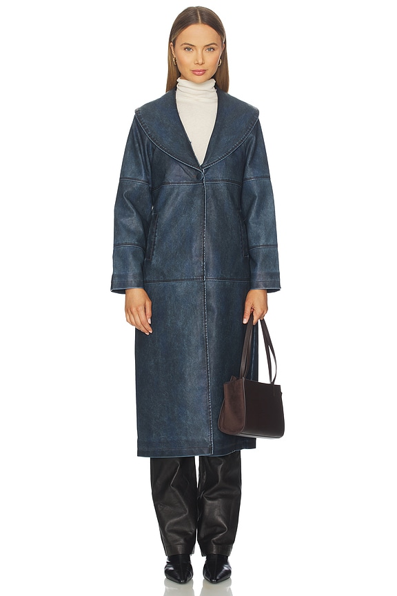 view 2 of 4 Imagination Coat in Navy