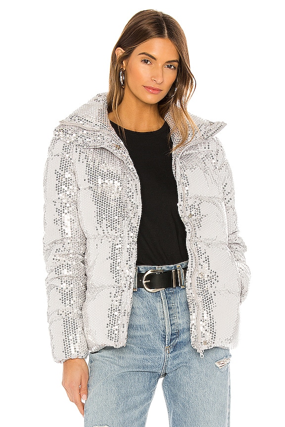 Unreal Fur Desire Jacket in Silver | REVOLVE