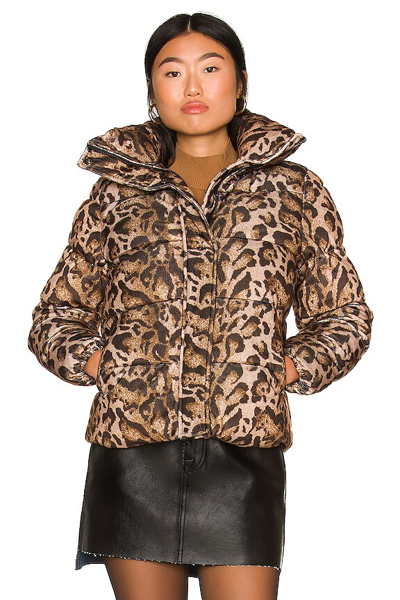 view 2 of 5 HUFF & PUFF 자켓 in Javan Leopard