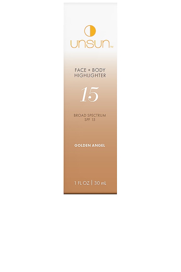 view 2 of 3 Face + Body Highlighter SPF 15 in Golden Angel