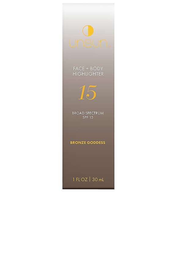 view 2 of 3 Face + Body Highlighter SPF 15 in Bronze Goddess