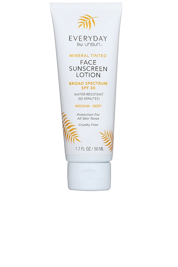 Unsun Cosmetics Everyday Mineral Tinted Face Sunscreen In Medium Deep 