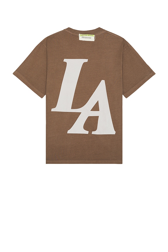view 2 of 4 Made in LA Tee in Brown