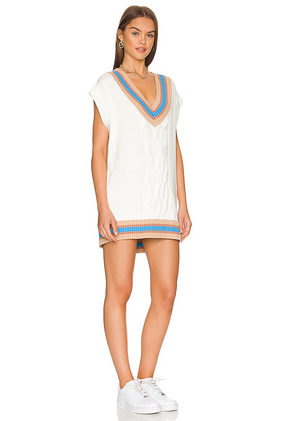 view 2 of 3 ROBE COURTE MARA in White