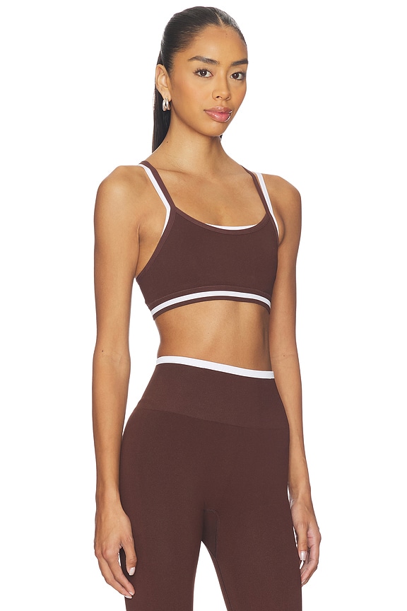view 2 of 4 Form Seamless Anita Sports Bra in Brown