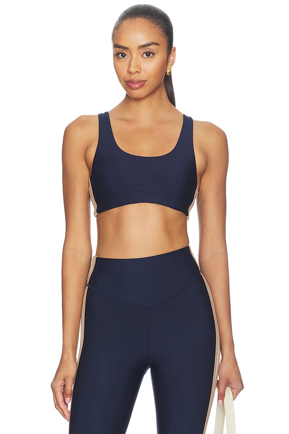 view 2 of 4 Toscan Harley Scoop Sports Bra in Navy