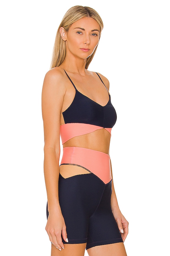 view 2 of 4 Shakti Simone Sports Bra in Navy