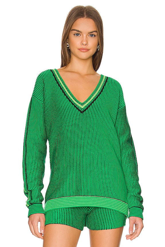 view 1 of 4 Nirvarna Louie Sweater in Green