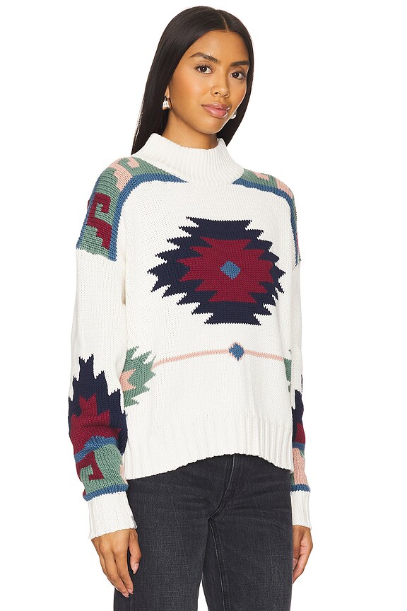 view 2 of 4 Pacha Clara Knit Crew Sweater in Creme