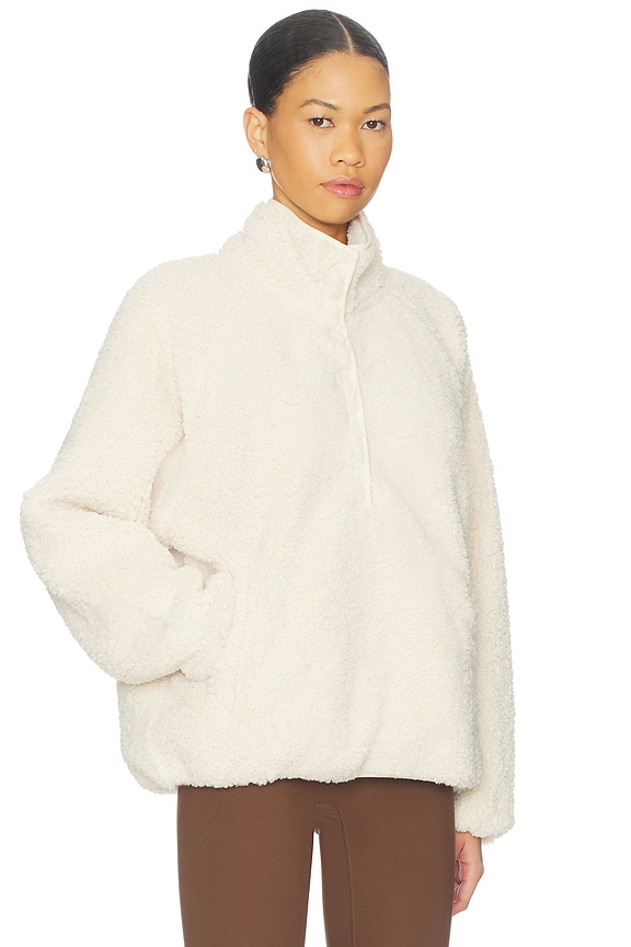 view 2 of 4 Harlow Fleece Pullover in Natural