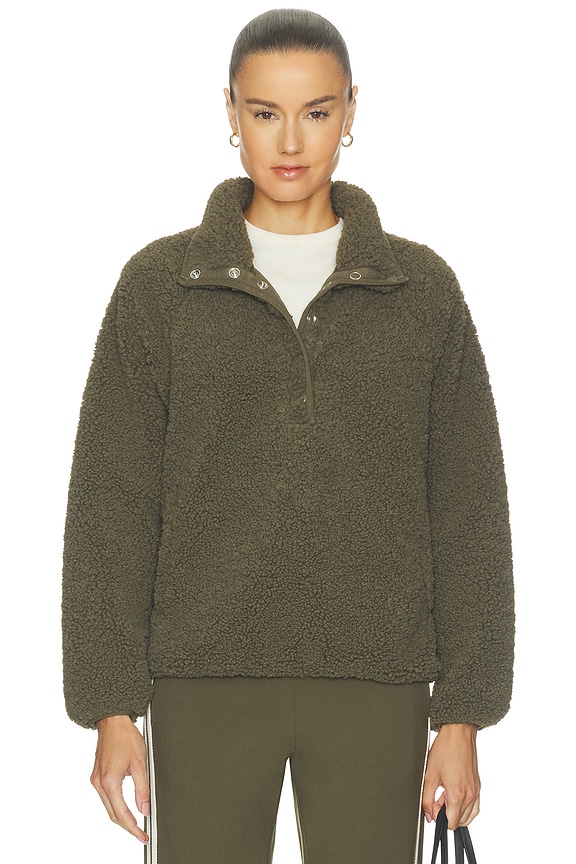view 2 of 5 Harlow Fleece Pullover in Green