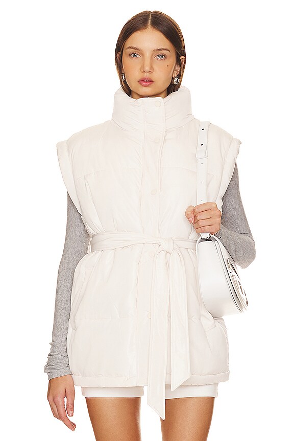 view 2 of 6 Chalet Oslo Puffer Gilet in Powder