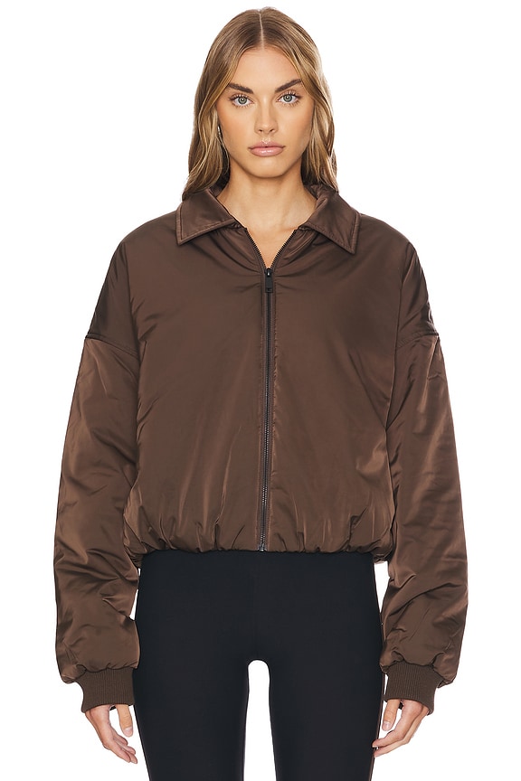 view 2 of 6 Carlotta Jacket in Chocolate