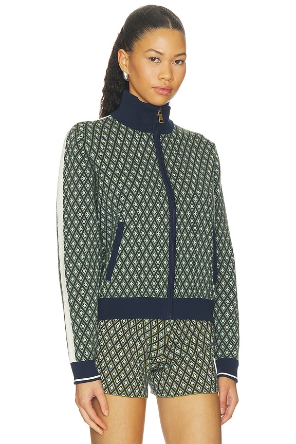 view 2 of 5 Viva Margot Knit Jacket in Geo