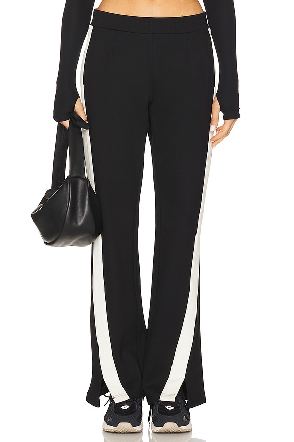 view 2 of 6 PANTALON FLARE PETRA in Black