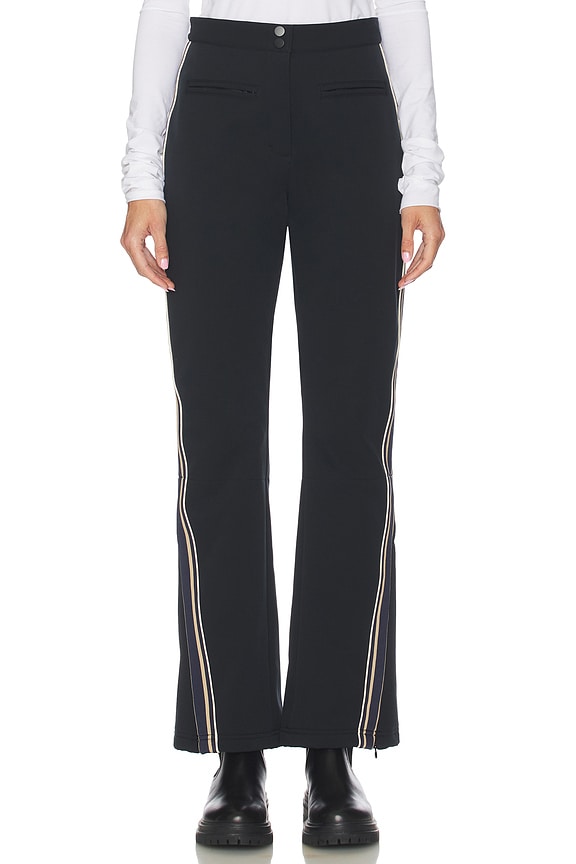 view 2 of 7 Hakuba Petra Zip Flare Pant in Black