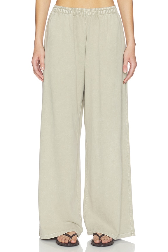 view 1 of 6 Soho Tokio Wide Leg Pant in Khaki