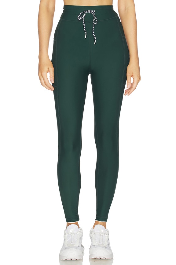 view 2 of 7 Racquet 25in Pocket Midi Pant in Green