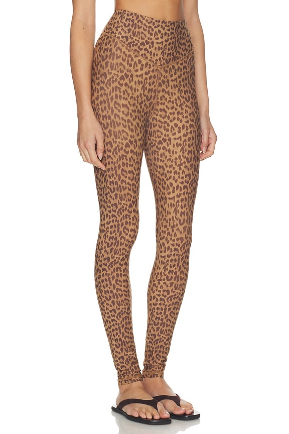 view 2 of 6 Javan 28 Inch High Rise Pant in Leopard