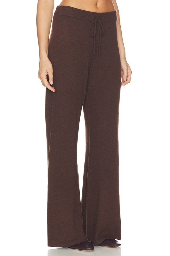view 2 of 6 Coco Amelie Knit Pant in Chocolate