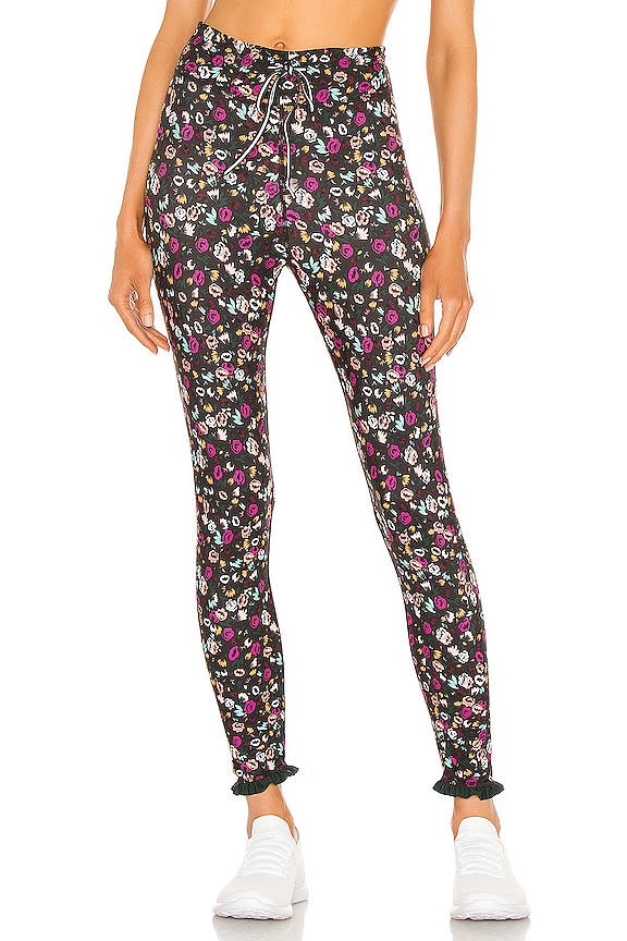 THE UPSIDE Gardenia Floral Midi Pant in Indigo | REVOLVE