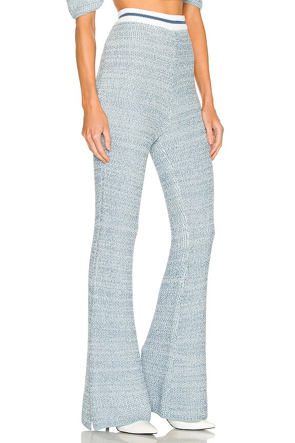 view 2 of 4 PANTALÓN ACAMPANADO AZZURRA KNIT VENUS in Blue