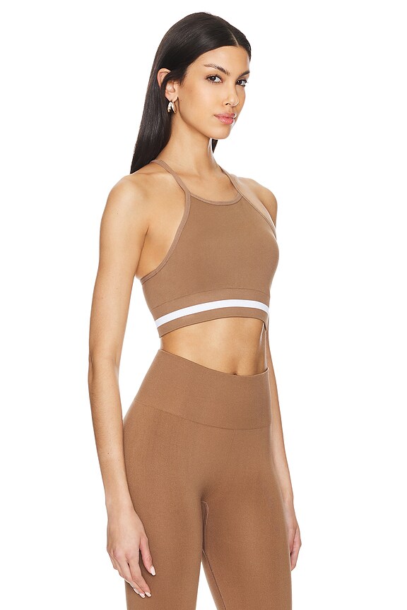 view 2 of 4 Form Angie Seamless Crop Top in Brown