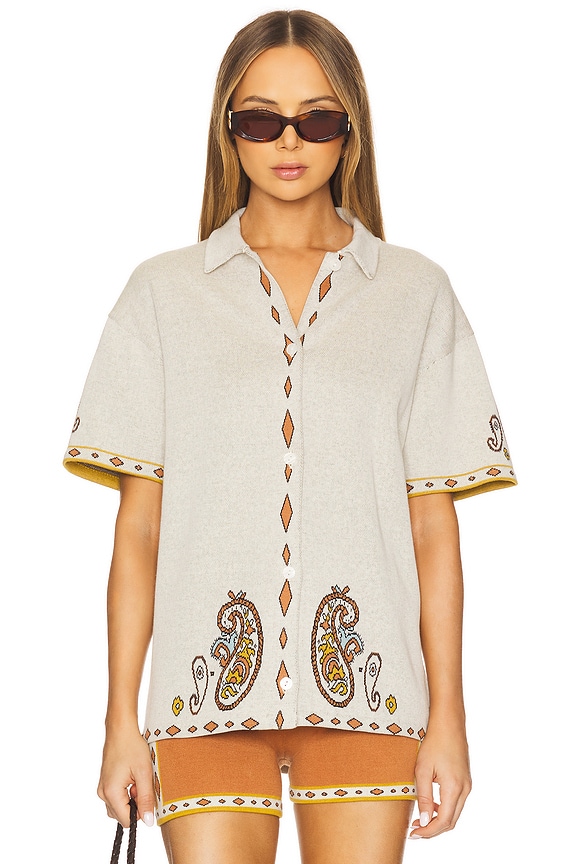 view 2 of 5 Vadella Top in Natural