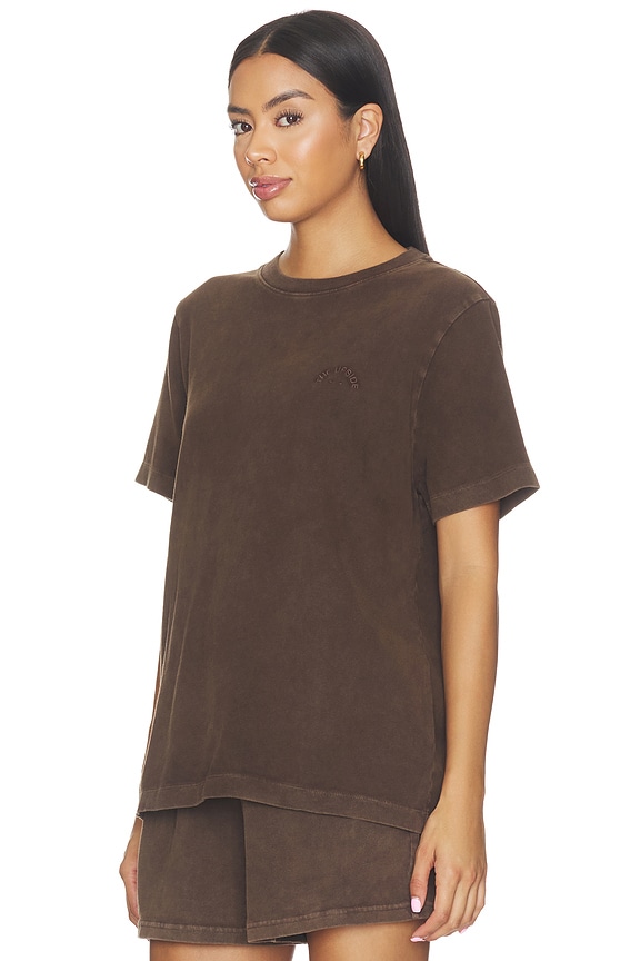 view 2 of 4 CAMISETA CUELLO REDONDO SOHO EVA in Cocoa