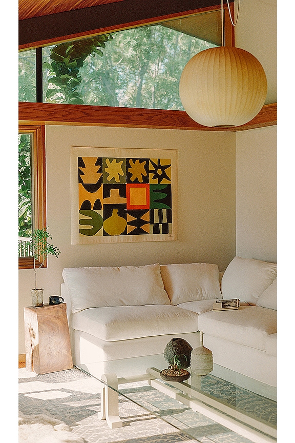 view 2 of 2 TOILE CANVAS IMPRIMÉ GOZO in Straw