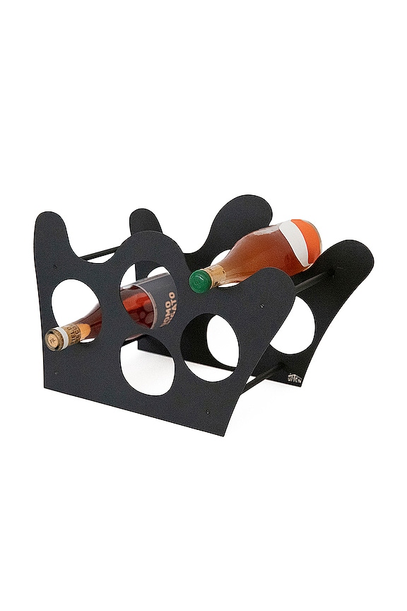 view 2 of 3 Cove Wine Rack in Black
