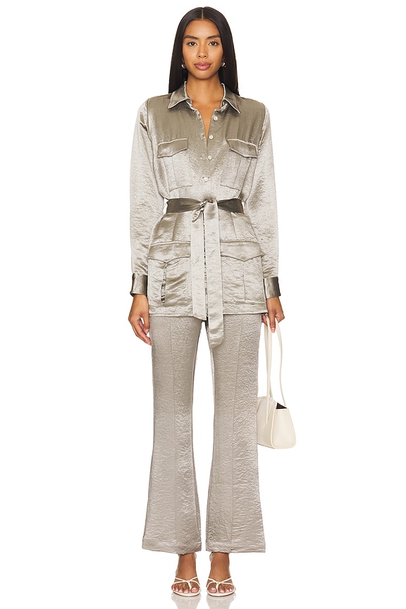 Usisi Usisi Sister Eloise Jacket in Silver | REVOLVE