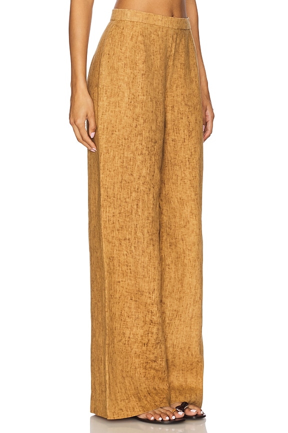 view 2 of 6 PANTALÓN DE LINO ANTONIA in Tortoiseshell