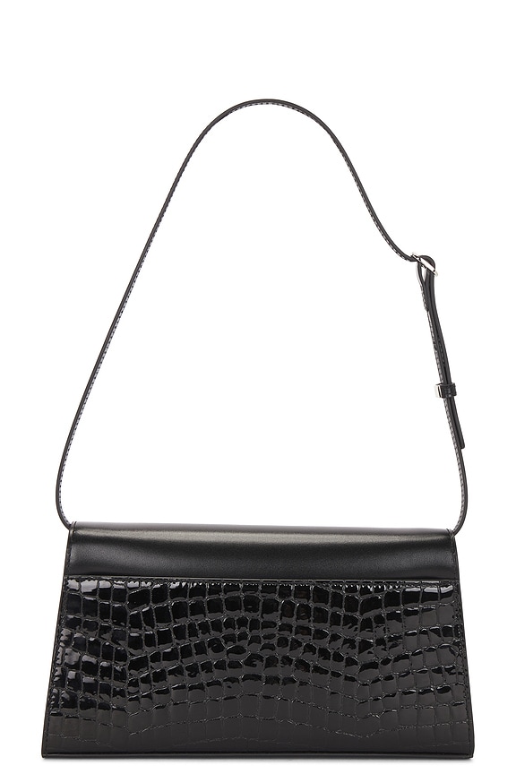 view 2 of 4 크록 숄더백 in Black