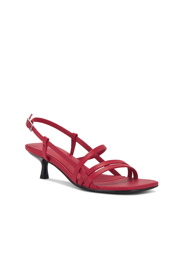 view 2 of 5 Jonna Heel in Bright Red