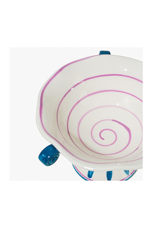 view 2 of 2 Tutti Frutti Fruit Bowl in Deia Blue